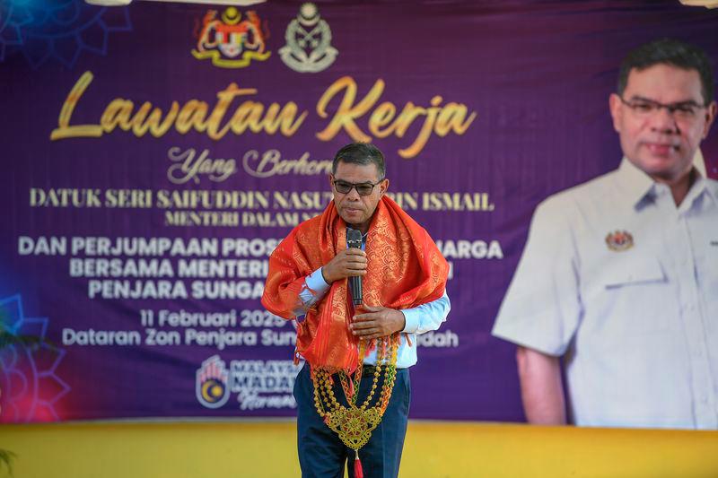 Kedah Unity Gov't Convention' on Feb 15 - Saifuddin Nasution