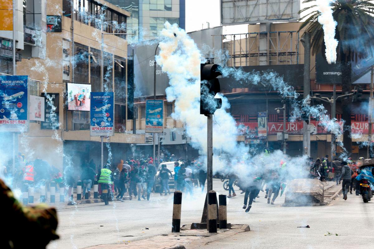 Kenyans protest on deadly riot anniversary amid tensions Kenyans protest on deadly riot anniversary amid tensions