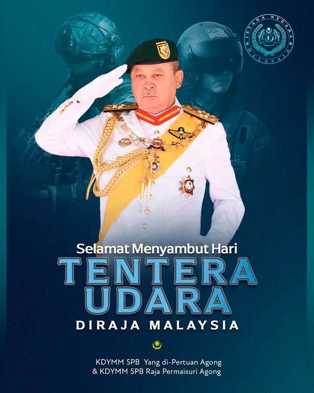 King, Queen extend well wishes on 67TH RMAF anniversary King, Queen extend well wishes on 67TH RMAF anniversary