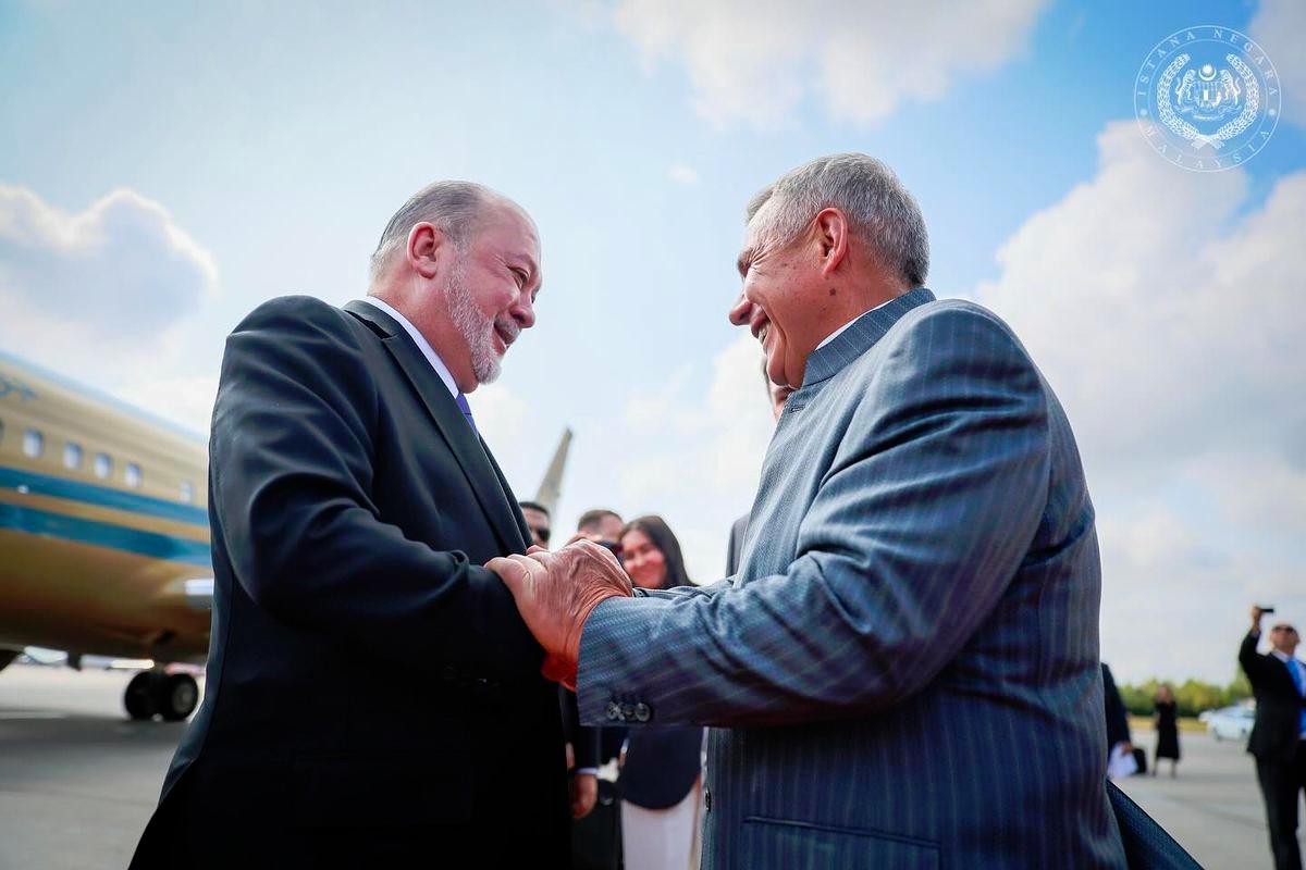 King arrives in Kazan for second segment of state visit to Russia