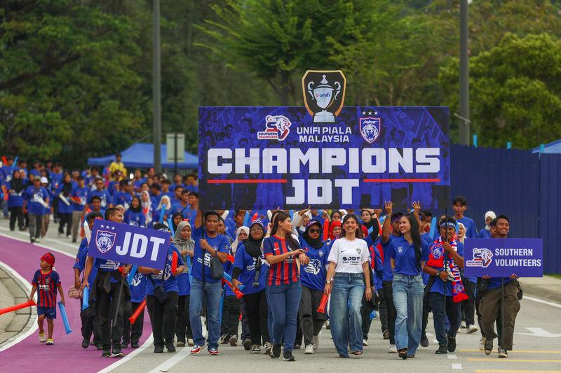 King expresses appreciation to loyal JDT supporters King expresses appreciation to loyal JDT supporters