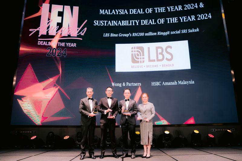 LBS garners recognition for Islamic Finance and Sustainability Initiatives at the 2024 Islamic Finance News Deals of the Year Awards LBS garners recognition for Islamic Finance and Sustainability Initiatives at the 2024 Islamic Finance News Deals of the Year Awards