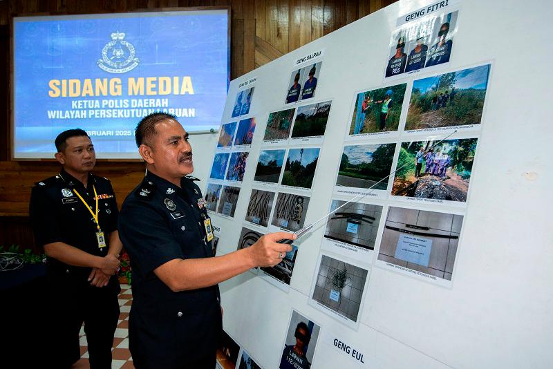 Labuan police crack down on cable theft, drug offences Labuan police crack down on cable theft, drug offences