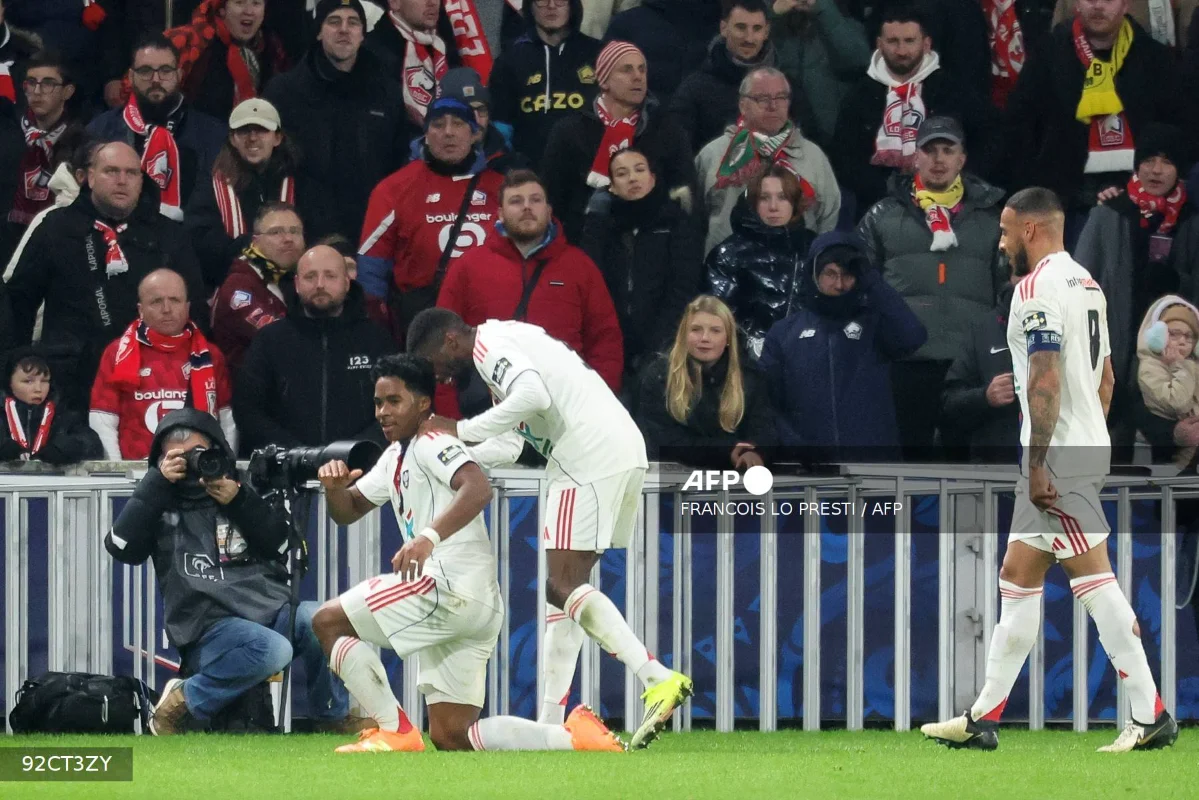 Lens extend winning run, endrick nets first lyon goal in french cup