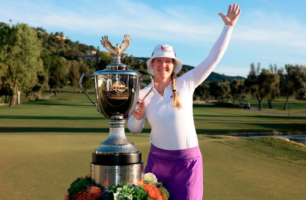Lindblad wins maiden LPGA title in California Lindblad wins maiden LPGA title in California