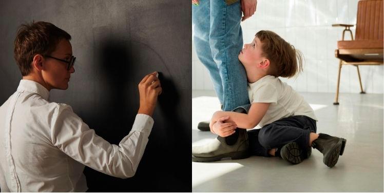 Local teacher spat on by Standard One pupil during a tantrum spell