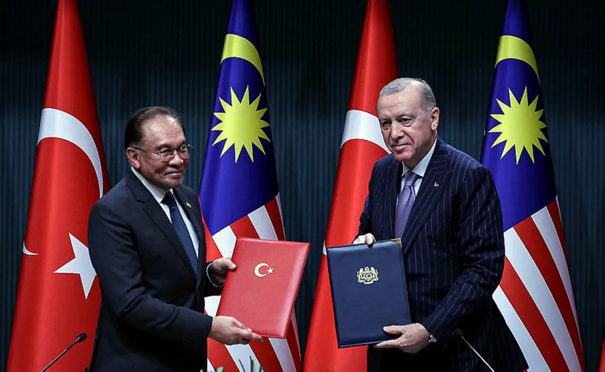 MALAYSIA, TURKIYE AGREE TO ENHANCE BILATERAL TIES INTO HIGH-LEVEL STRATEGIC COOPERATION COUNCIL - PM ANWAR MALAYSIA, TURKIYE AGREE TO ENHANCE BILATERAL TIES INTO HIGH-LEVEL STRATEGIC COOPERATION COUNCIL - PM ANWAR
