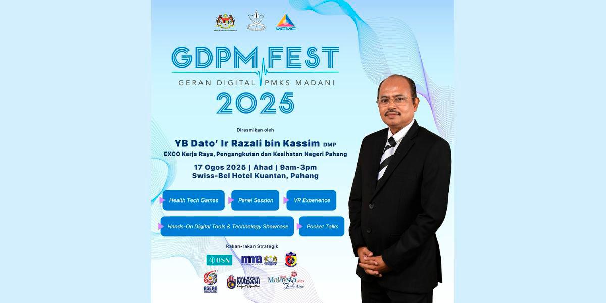 MCMC boosts healthcare MSMEs with GDPM Fest 2025 in Pahang MCMC boosts healthcare MSMEs with GDPM Fest 2025 in Pahang