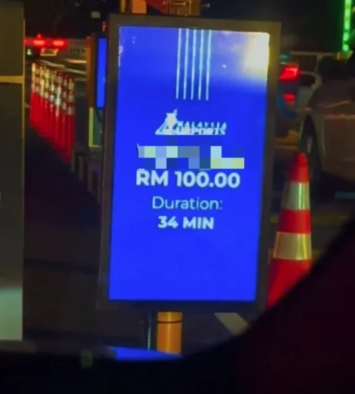 M’sian man charged RM100 for 34-minute drop-off at KLIA 1