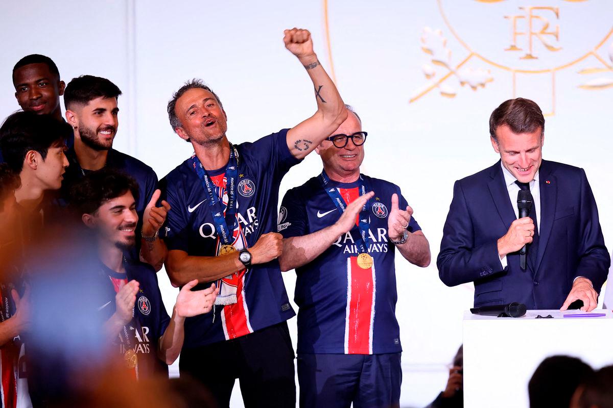 Macron condemns ‘unacceptable’ violence during football celebrations