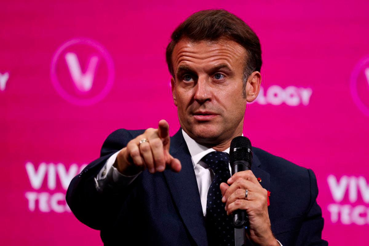 Macron says Israel has 'right to defend itself' Macron says Israel has 'right to defend itself'