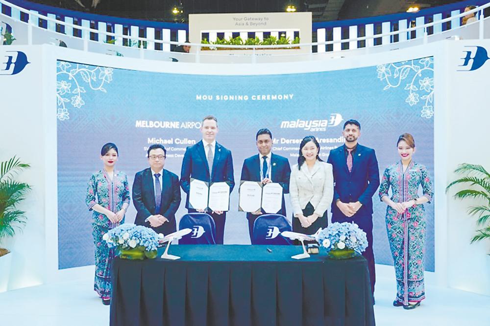 Malaysia Airlines, Melbourne Airport sign MoU to enhance connectivity Malaysia Airlines, Melbourne Airport sign MoU to enhance connectivity
