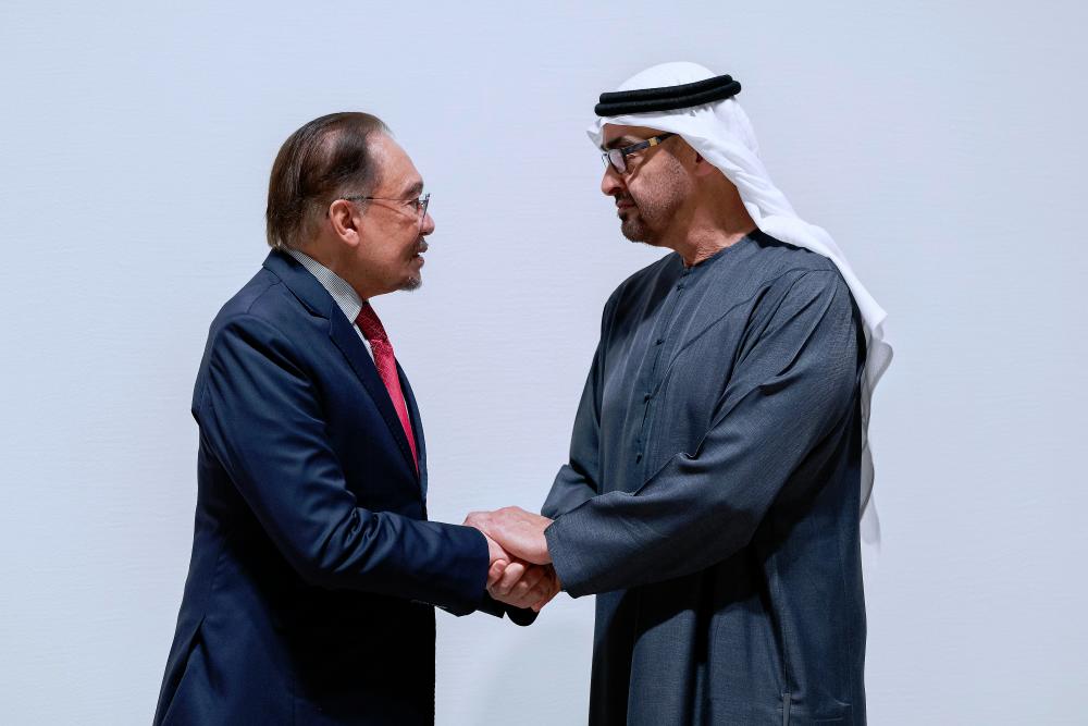 Malaysia, UAE to bolster cooperation in strategic fields