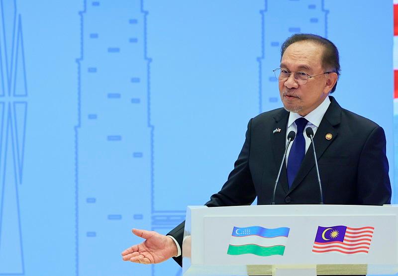 Malaysia, Uzbekistan should enhance bilateral trade, investment - PM Anwar Malaysia, Uzbekistan should enhance bilateral trade, investment - PM Anwar