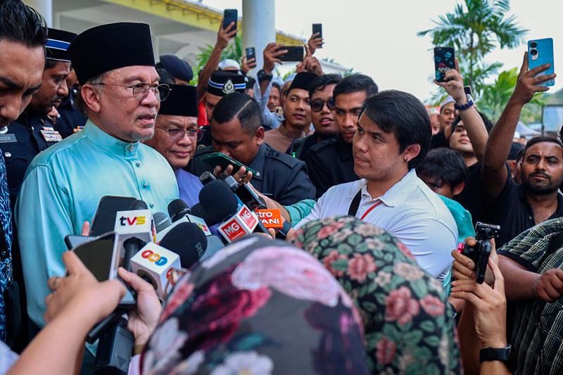 Malaysia kekal konsisten pertahan hak Palestin - PM Anwar Malaysia kekal konsisten pertahan hak Palestin - PM Anwar