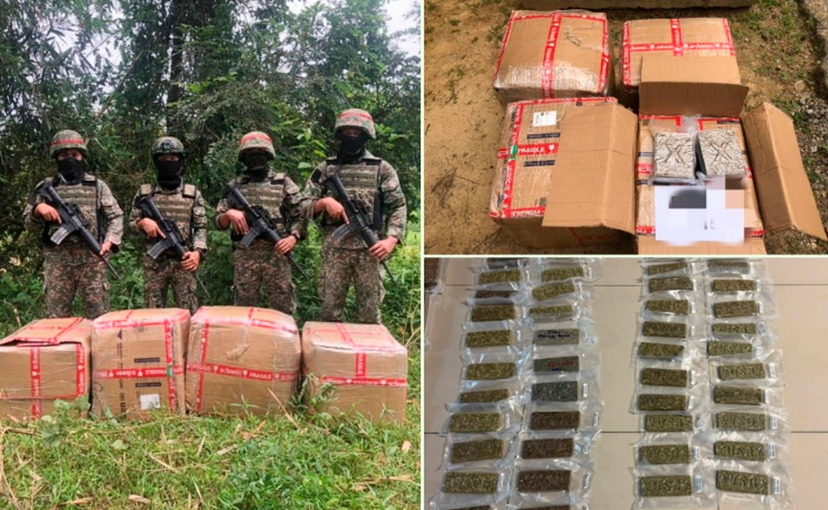 Malaysian Army foils RM600,000 cannabis smuggling attempt at Thai border Malaysian Army foils RM600,000 cannabis smuggling attempt at Thai border