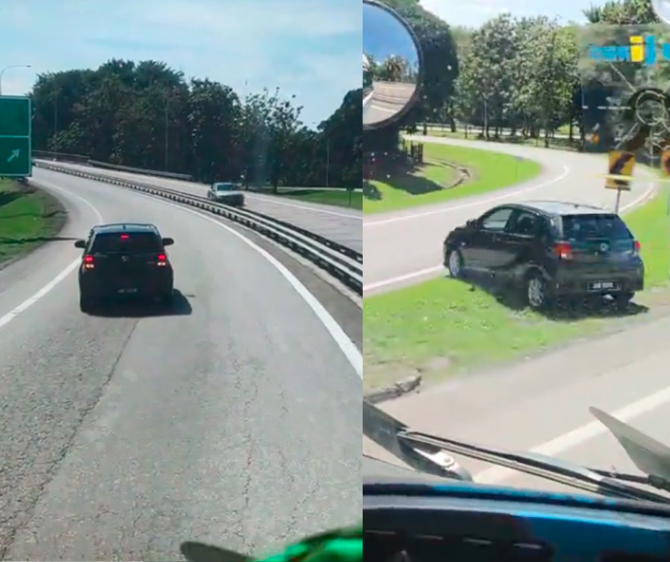 Malaysian driver reverses on highway after wrong exit, sparks mixed reaction online Malaysian driver reverses on highway after wrong exit, sparks mixed reaction online