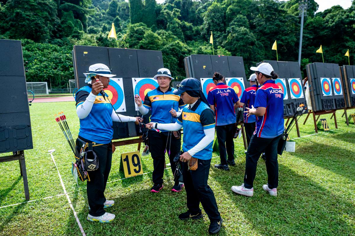 Malaysia’s compound trio strike women’s team gold at Asia Cup