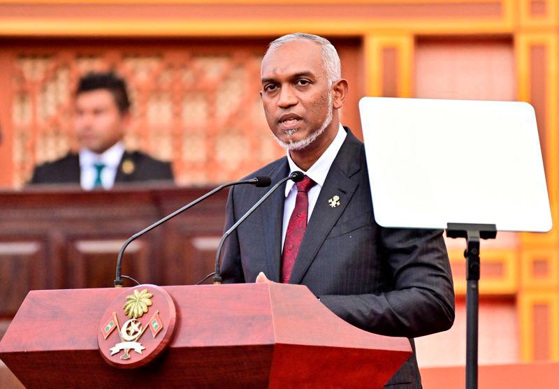 Maldives President Mohamed Muizzu arrives in Malaysia for official visit