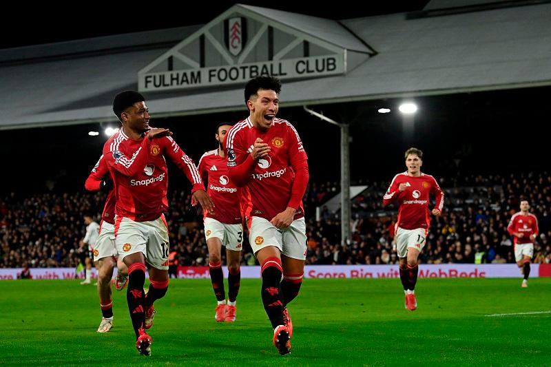 Man Utd grind out Fulham win thanks to Martinez winner Man Utd grind out Fulham win thanks to Martinez winner
