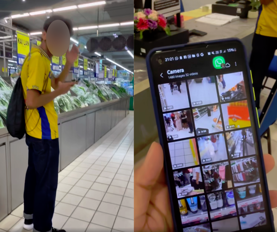 Man caught secretly recording pregnant and niqab-wearing women at Seremban mall, netizens outraged