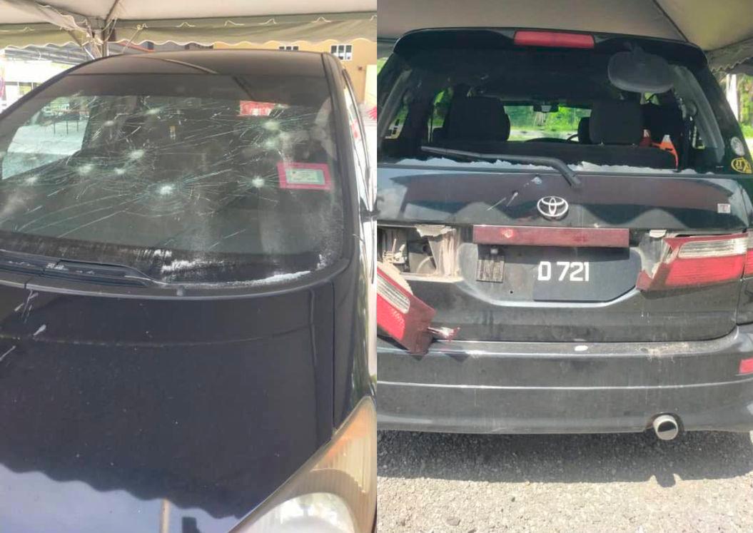 Man taken into custody after damaging vehicle at Sri Gading parliamentary office Man taken into custody after damaging vehicle at Sri Gading parliamentary office