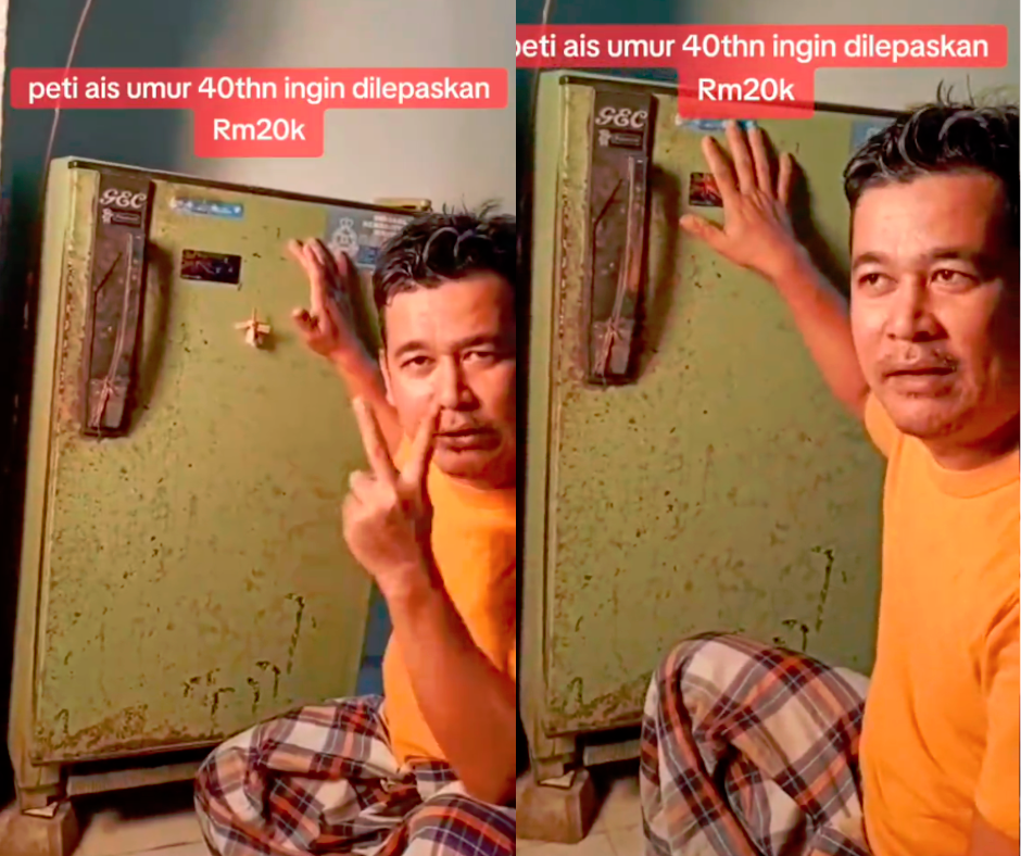 Man's 42-year-old fridge offered at RM20k sold off at same price