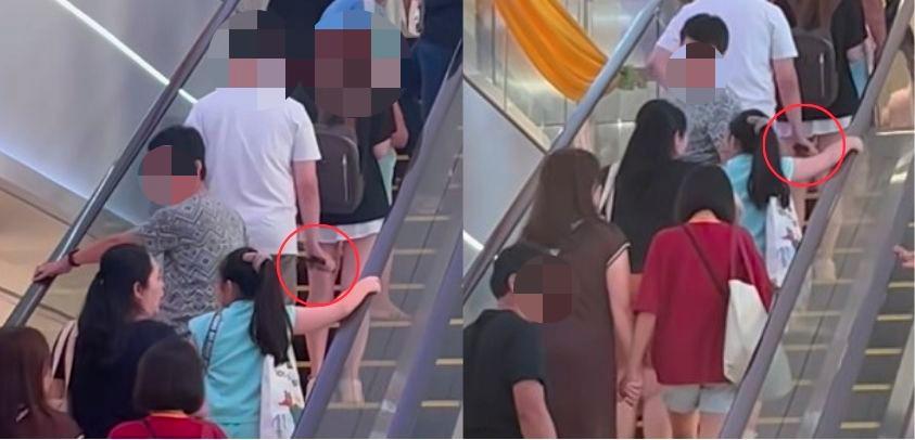 Married couple exposes man for allegedly taking upskirt videos of young women in Penang mall Married couple exposes man for allegedly taking upskirt videos of young women in Penang mall