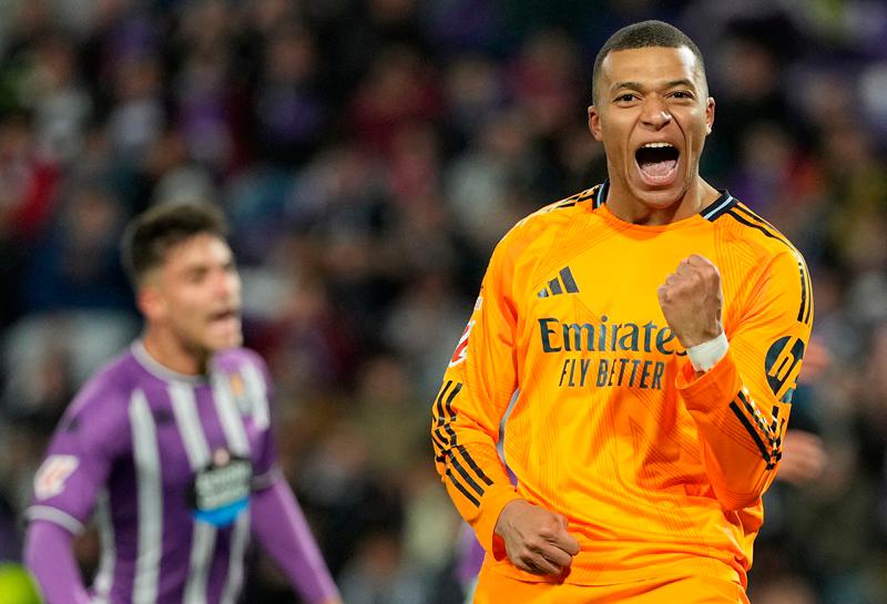 Mbappe treble extends Liga leaders Real Madrid’s edge on Atletico