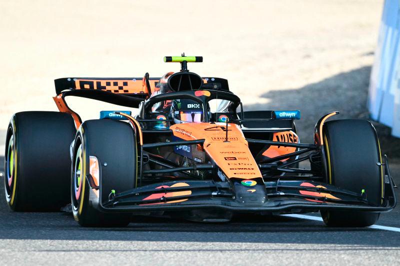 McLarens on top as grass fires, crashes disrupt practice at Suzuka -