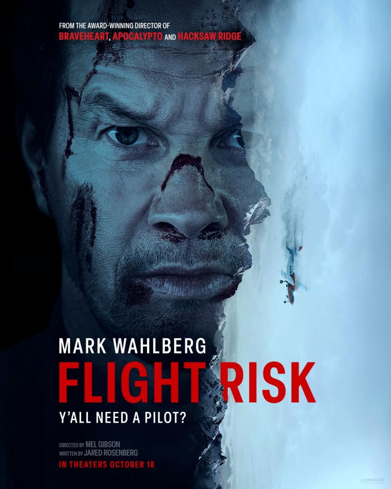 Mel Gibson’s Flight Risk lands atop US box office