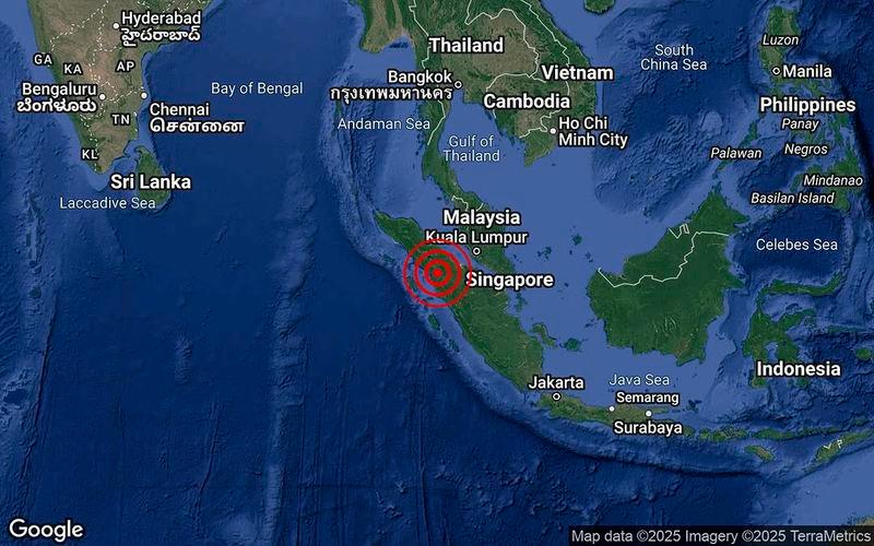 Moderate quake strikes off North Sumatra, tremors felt in Malaysia Moderate quake strikes off North Sumatra, tremors felt in Malaysia