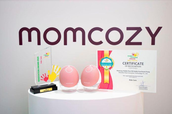 Momcozy M9 Wearable Breast Pump Wins Innovation Award at Kind + Jugend ASEAN 2025