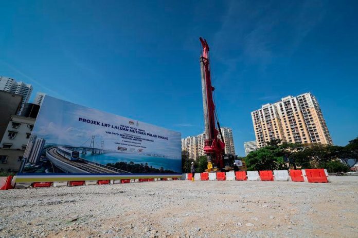 Mutiara Line LRT large-scale construction to begin in Q4 2026, says MRT Corp