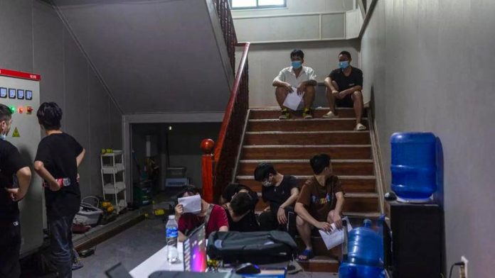 Myanmar militia says ready to deport 10,000 cyber scam workers