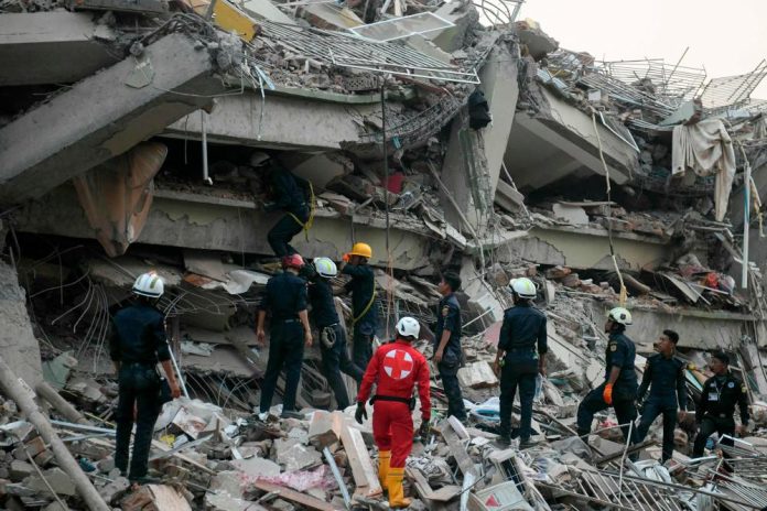 Myanmar quake toll passes 1,600 as rescuers dig for survivors