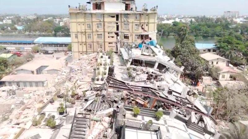 Myanmar to hold minute of silence for more than 2,000 quake dead 