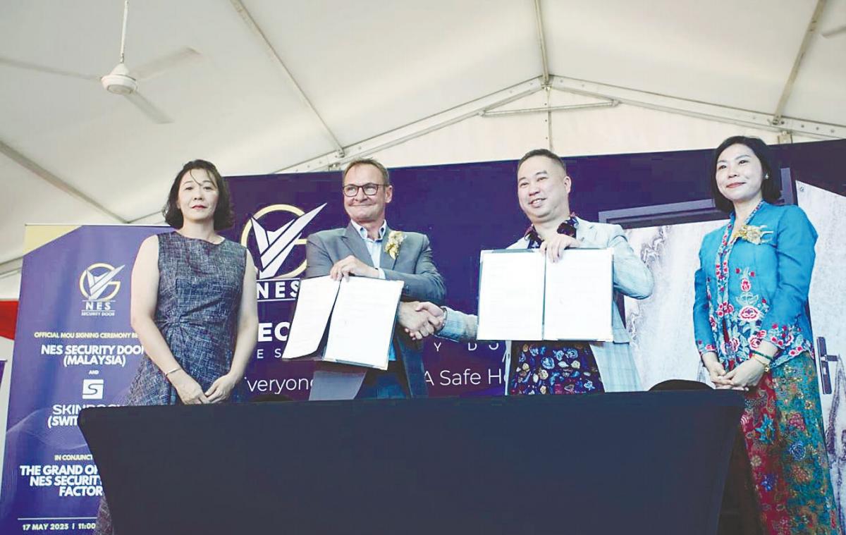 NES Security Door forges alliance with Swiss firm Skinrock, eyes innovation and export growth NES Security Door forges alliance with Swiss firm Skinrock, eyes innovation and export growth