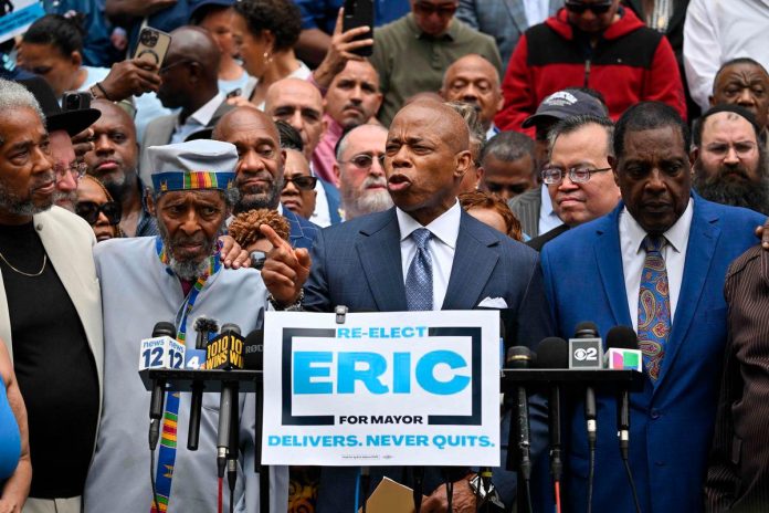 NYC Mayor Eric Adams launches reelection bid as independent