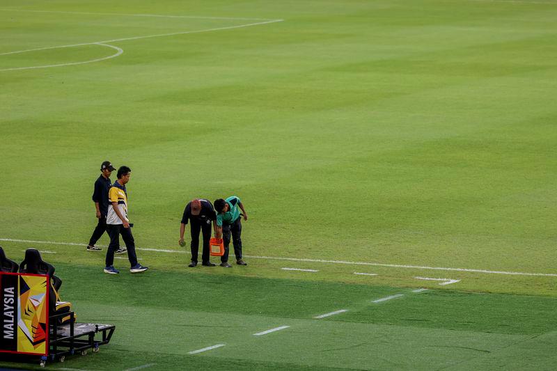 National stadium pitch ready for Malaysia Cup final in April National stadium pitch ready for Malaysia Cup final in April