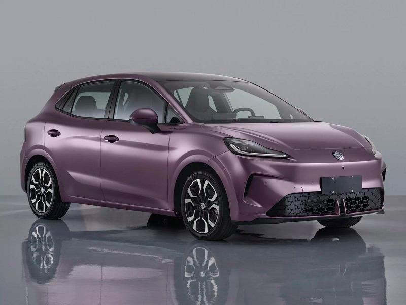 New MG4 electric hatchback revealed in China with larger dimensions and redesigned look