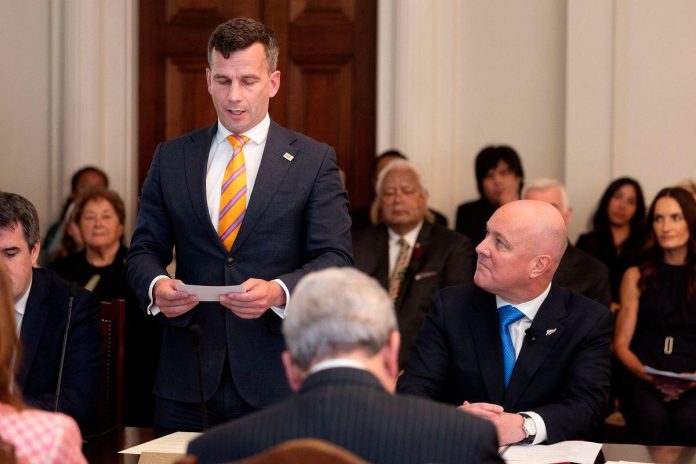 New Zealand swears in new deputy prime minister