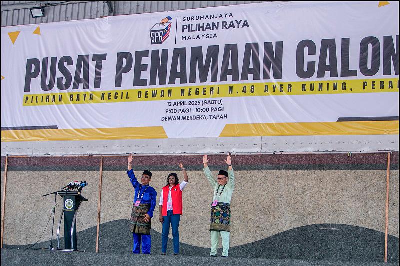 Nomination process for Ayer Kuning state by-election proceeded smoothly - Police Nomination process for Ayer Kuning state by-election proceeded smoothly - Police