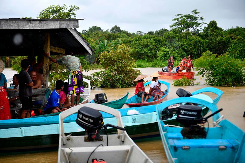 Number of flood evacuees drops slightly in Sarawak, rises in Sabah