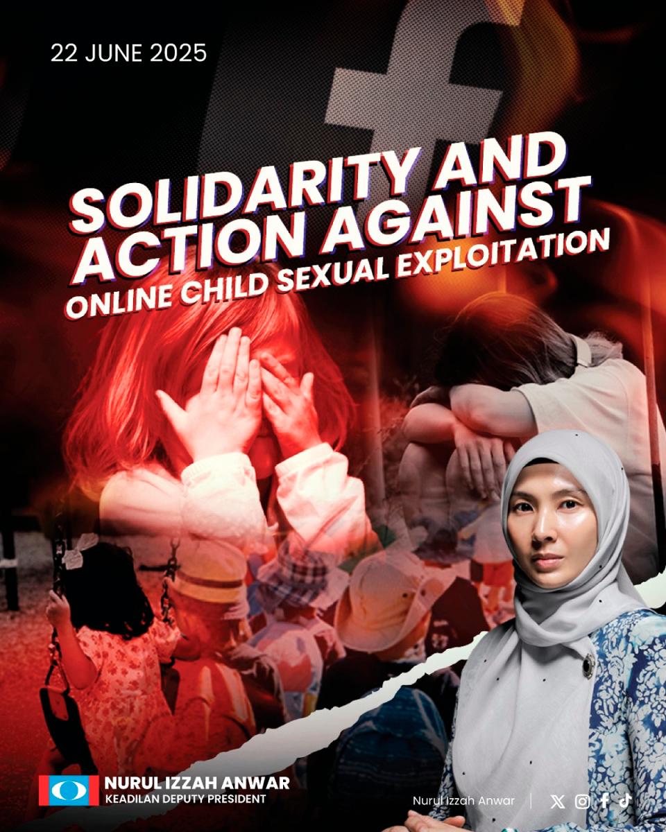 Nurul Izzah calls for urgent action against online child sexual exploitation