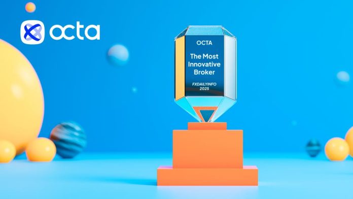 Octa recognised as the most innovative broker 2025 by FXDailyInfo Octa recognised as the most innovative broker 2025 by FXDailyInfo