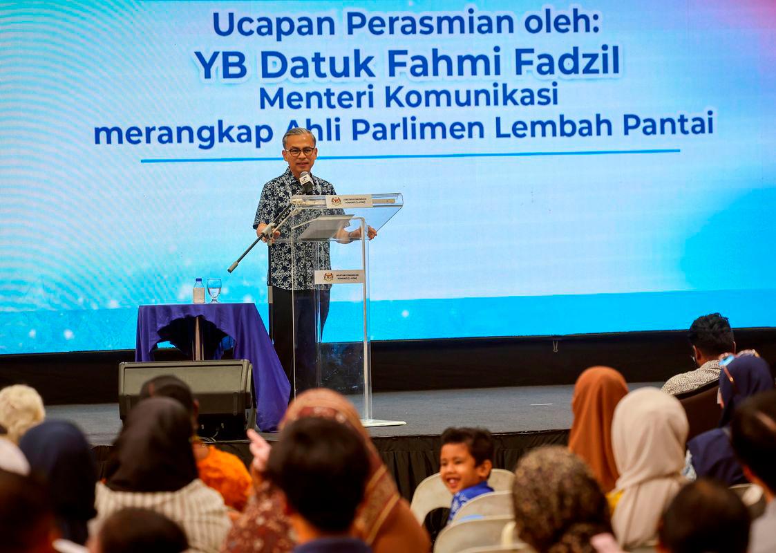Only platform providers can block social media content, says Fahmi Only platform providers can block social media content, says Fahmi