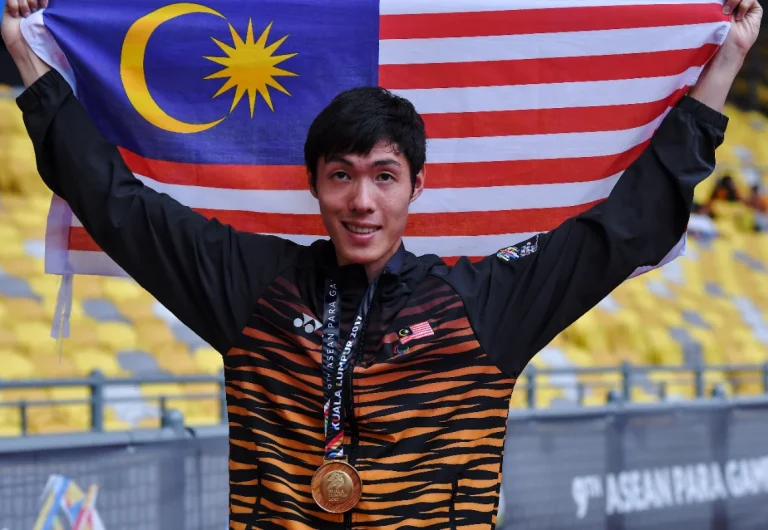 Wong Kar Gee leaps to record-breaking gold for Malaysia at ASEAN Para Games