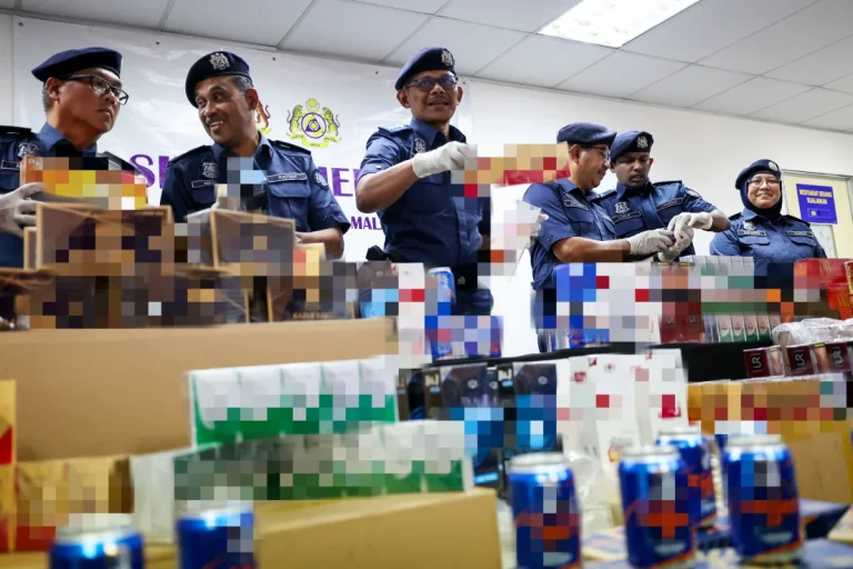 Kastam Pulau Pinang rampas rokok, minuman keras bernilai RM21.88 juta