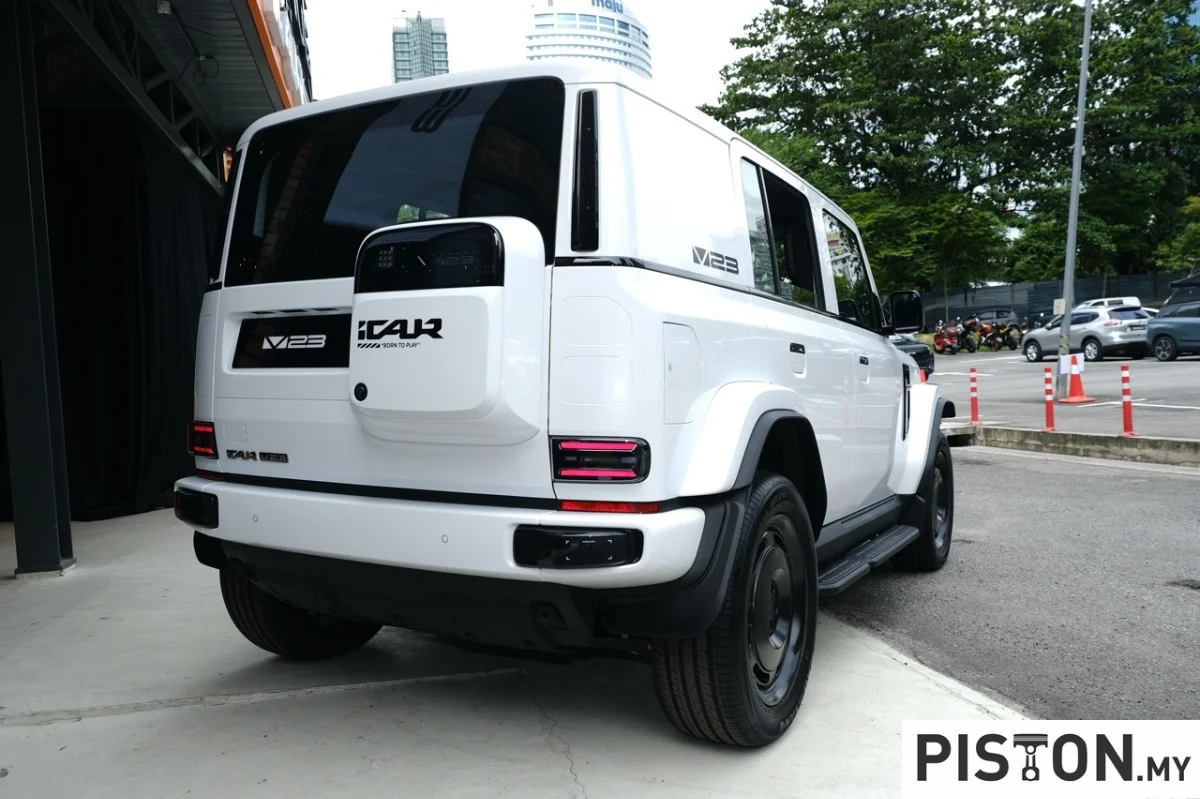 Icaur v23: 5-star asean ncap eating for electric off-road suv
